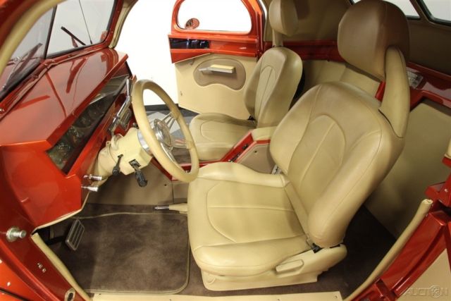 1940 Orange Ford Coupe