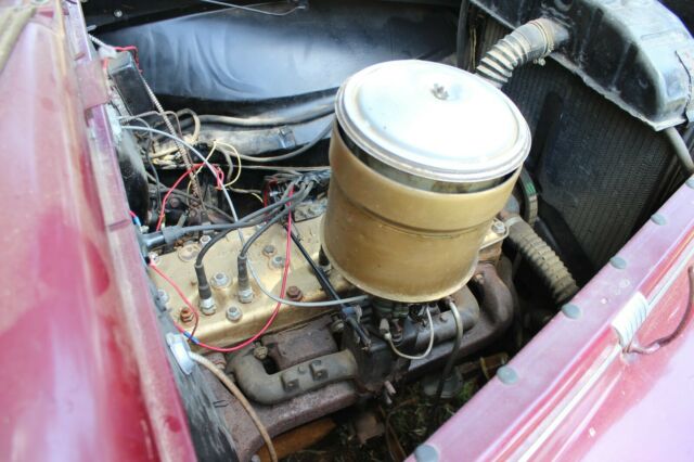 1940 Burgundy Dodge D-14 Sedan Sedan