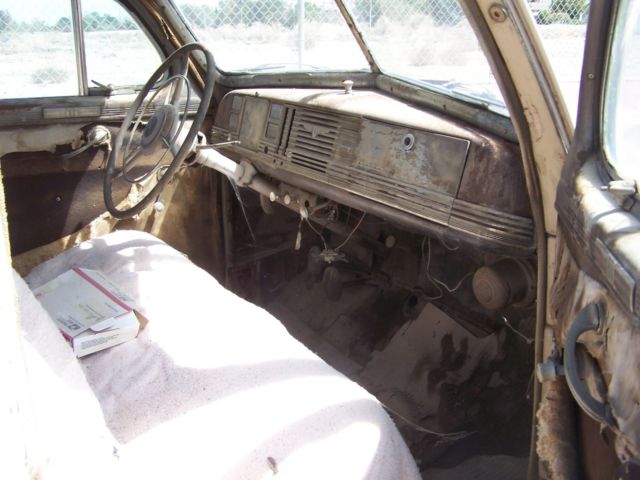1940 Red Dodge D14 Sedan