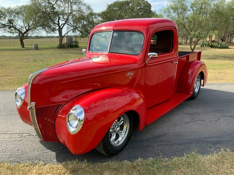 1940 Red Ford Other Pickups Pickup Truck