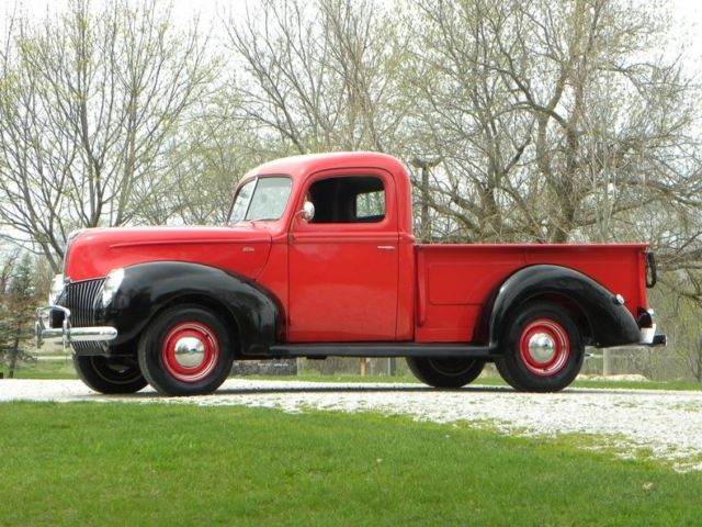 1940 Red Ford Other Pickup Truck