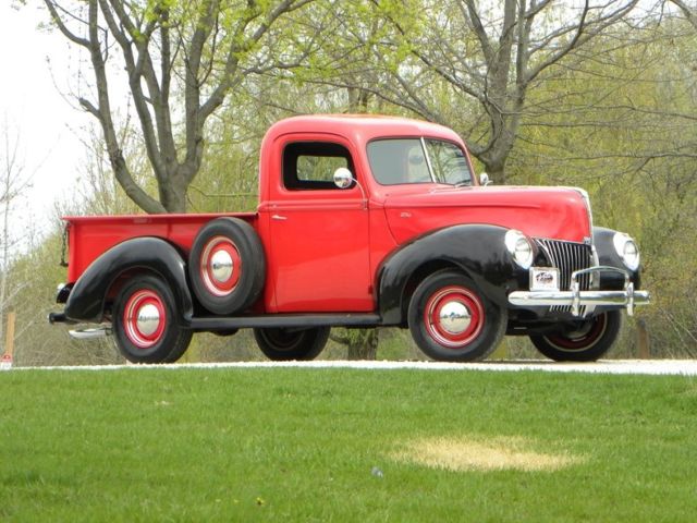 1940 Red Ford Other Pickup Truck