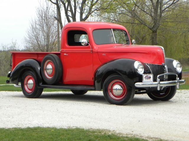 1940 Red Ford Other Pickup Truck