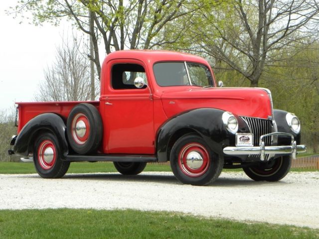 1940 Red Ford Other Pickup Truck