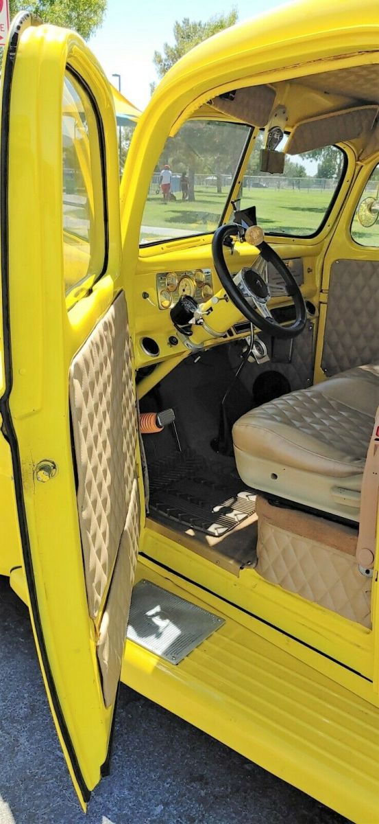 1940 YELLOW WITH FLAMES Ford 1/2 Ton Pickup Standard Cab Pickup