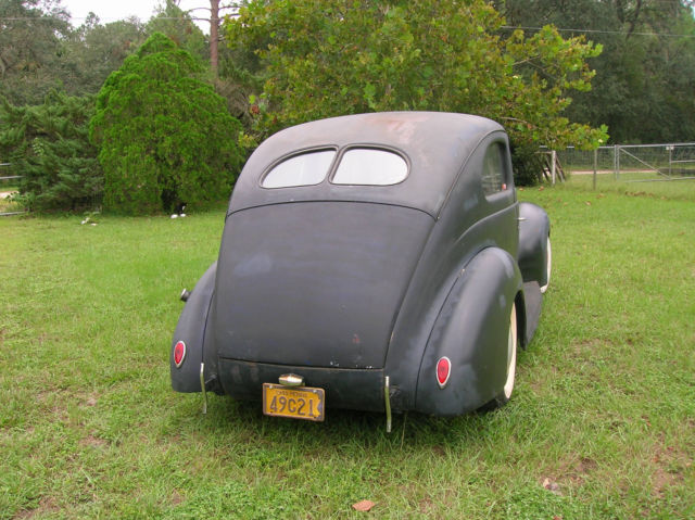 1940 PRIMER  BLACK Ford 2 DOOR SEDAN Sedan