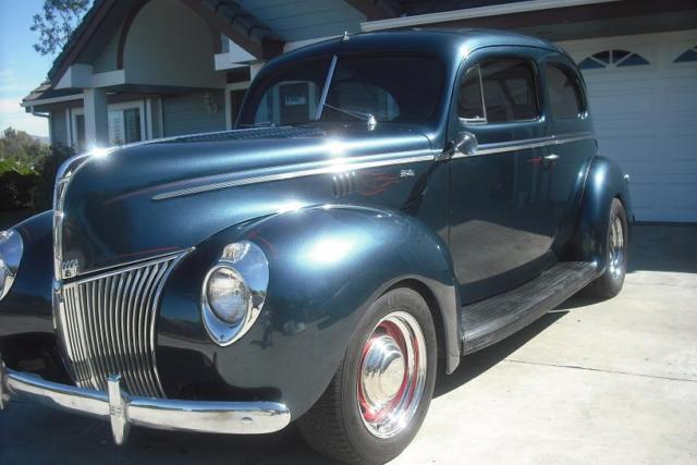 1940 Maroon Ford Other 2 dr sedan