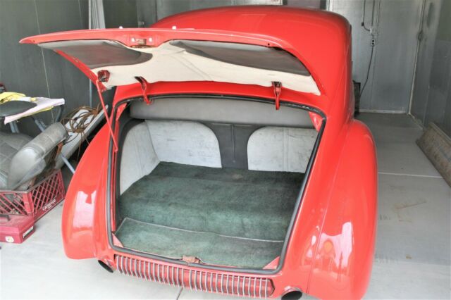 1940 Red Ford 2DR Sedan