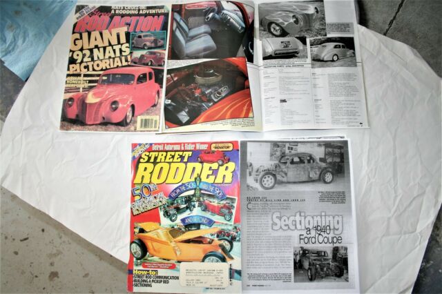 1940 Red Ford 2DR Sedan