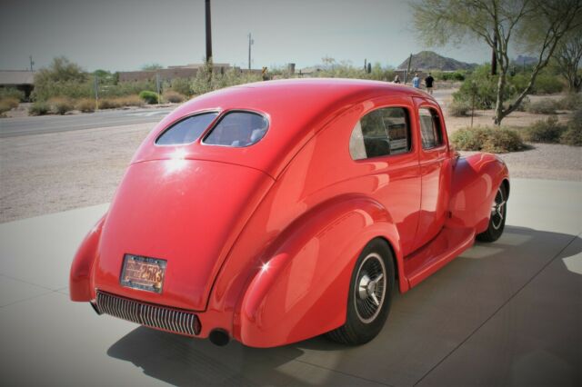 1940 Red Ford 2DR Sedan