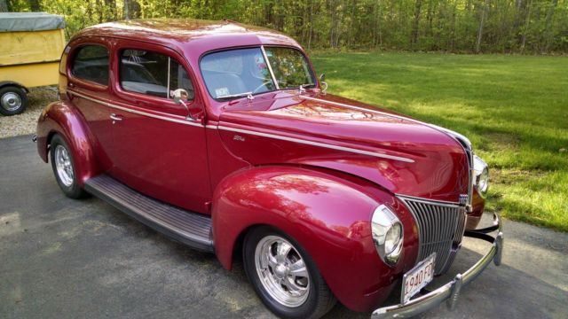 1940 Red Ford Other Sedan