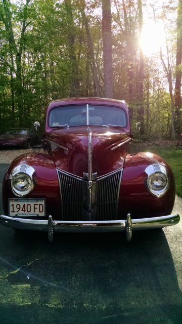 1940 Red Ford Other Sedan
