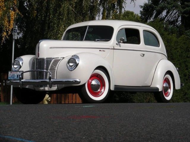 1940 White Ford Other Sedan