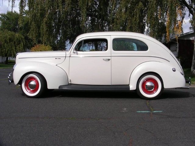 1940 White Ford Other Sedan