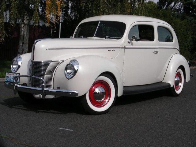 1940 White Ford Other Sedan