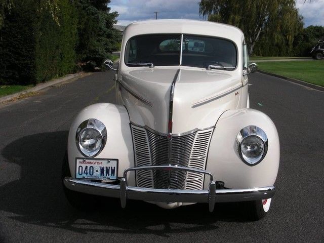 1940 White Ford Other Sedan