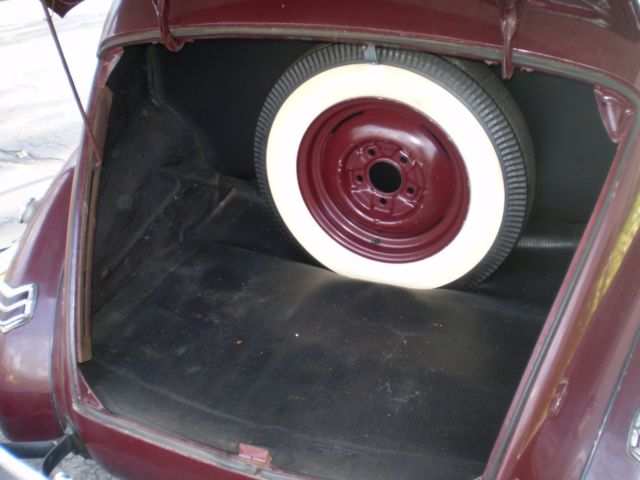 1940 MAROON Ford Other Sedan