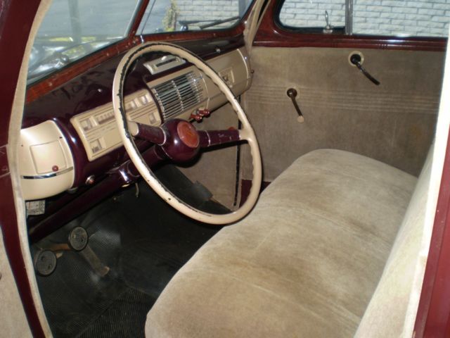 1940 MAROON Ford Other Sedan