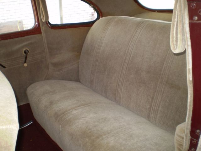 1940 MAROON Ford Other Sedan