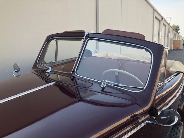 1940 Burgundy Ford CONVERTIBLE Convertible