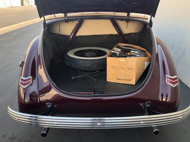 1940 Burgundy Ford CONVERTIBLE Convertible