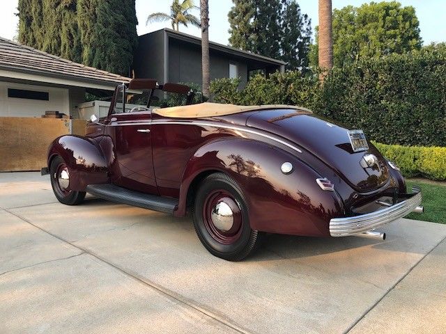 1940 Burgundy Ford CONVERTIBLE Convertible