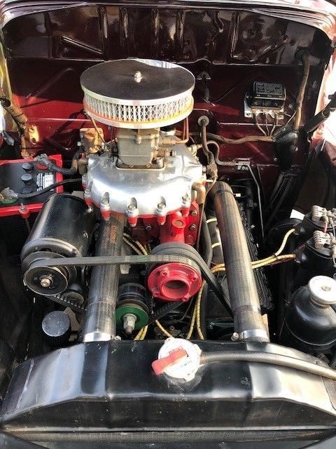 1940 Burgundy Ford CONVERTIBLE Convertible