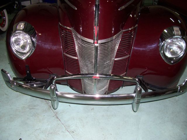 1940 Maroon Ford Other Convertible