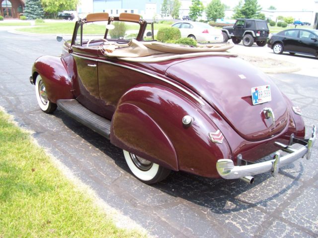 1940 Maroon Ford Other Convertible