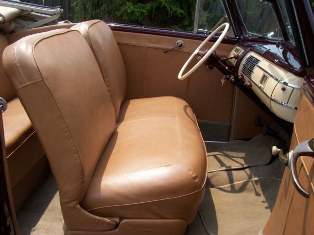 1940 Maroon Ford Other Convertible