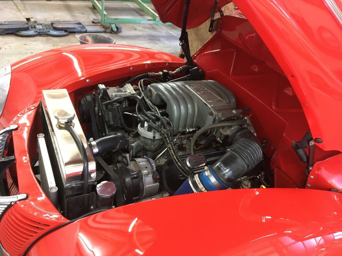 1940 Red Ford convertible Convertible