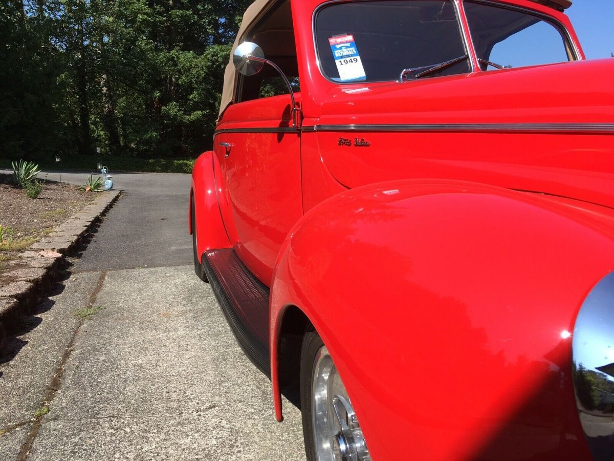 1940 Red Ford convertible Convertible