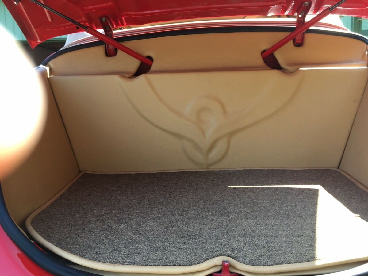 1940 Red Ford convertible Convertible