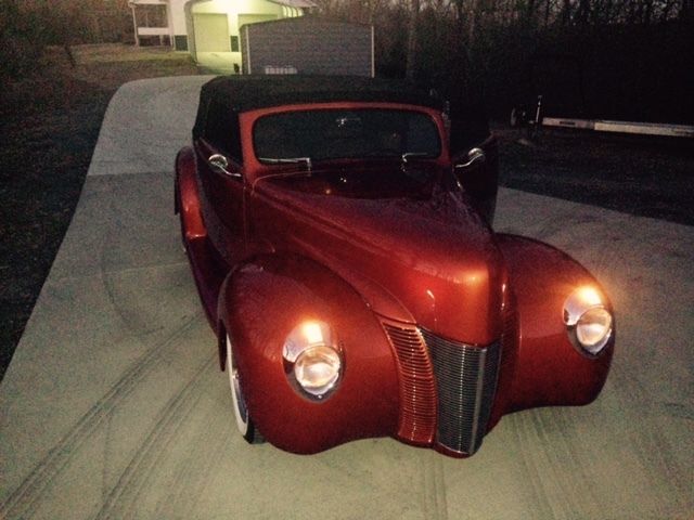 1940 Tangerine Ford Other 2 door convertible
