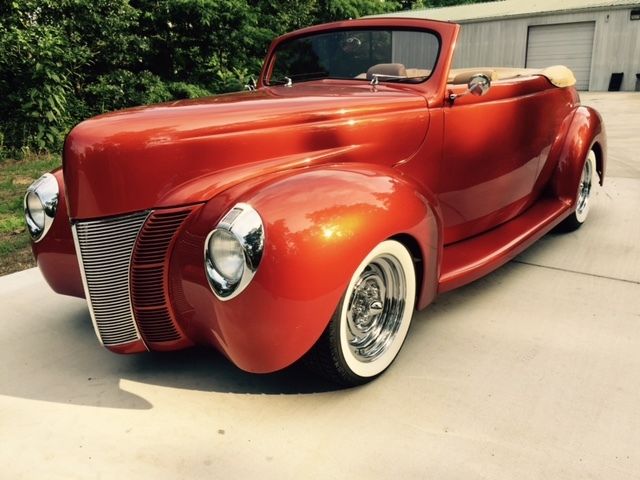 1940 Tangerine Ford Other 2 door convertible