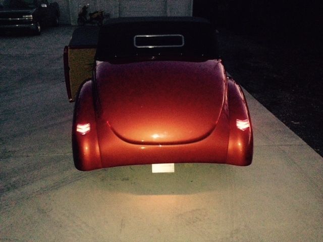 1940 Tangerine Ford Other 2 door convertible