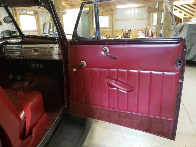 1940 Ford maroon Ford Deluxe Convertible
