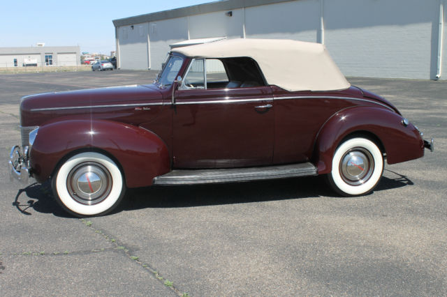 1940 Maroon Ford Other Convertible