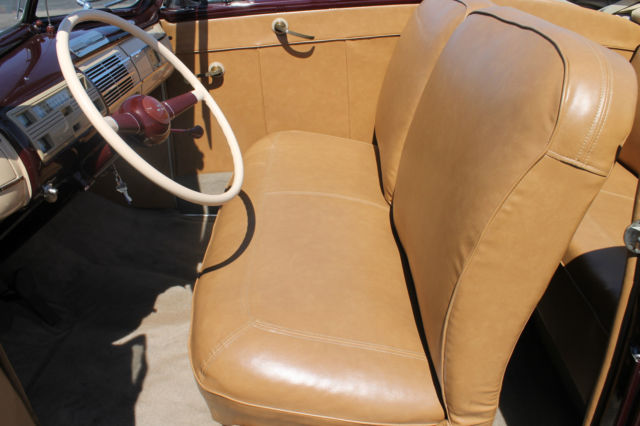 1940 Maroon Ford Other Convertible