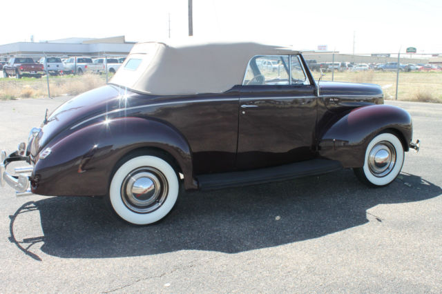 1940 Maroon Ford Other Convertible