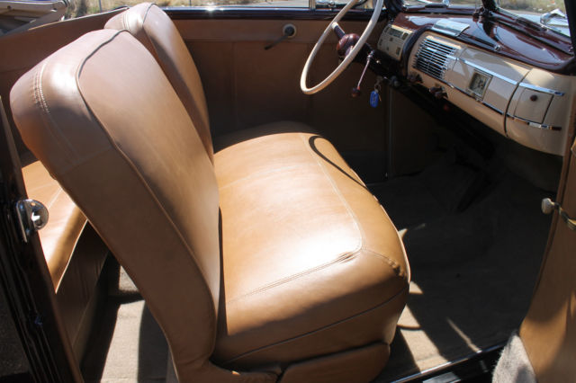 1940 Maroon Ford Other Convertible