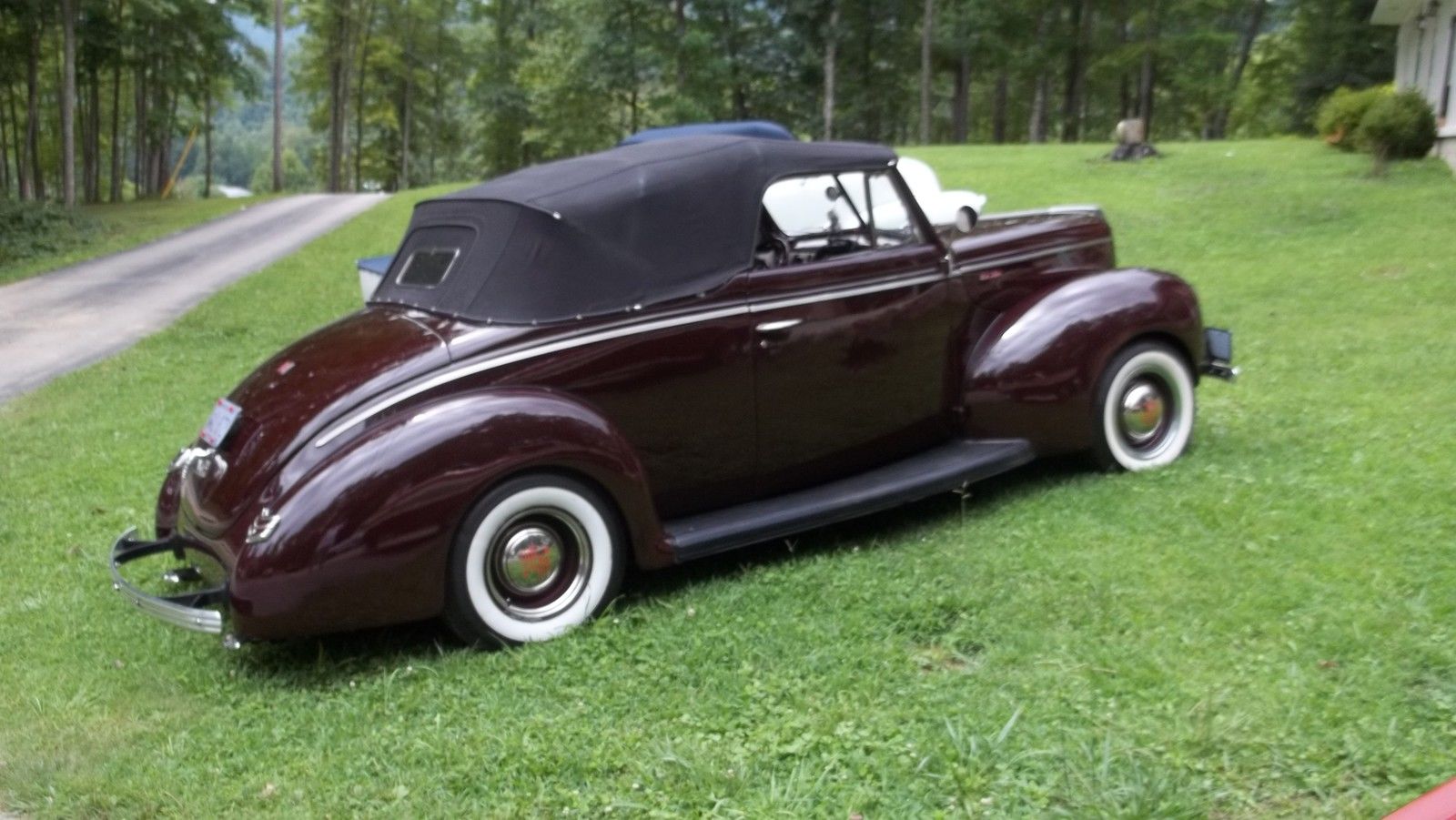 1940 Burgundy Ford Other Convertible