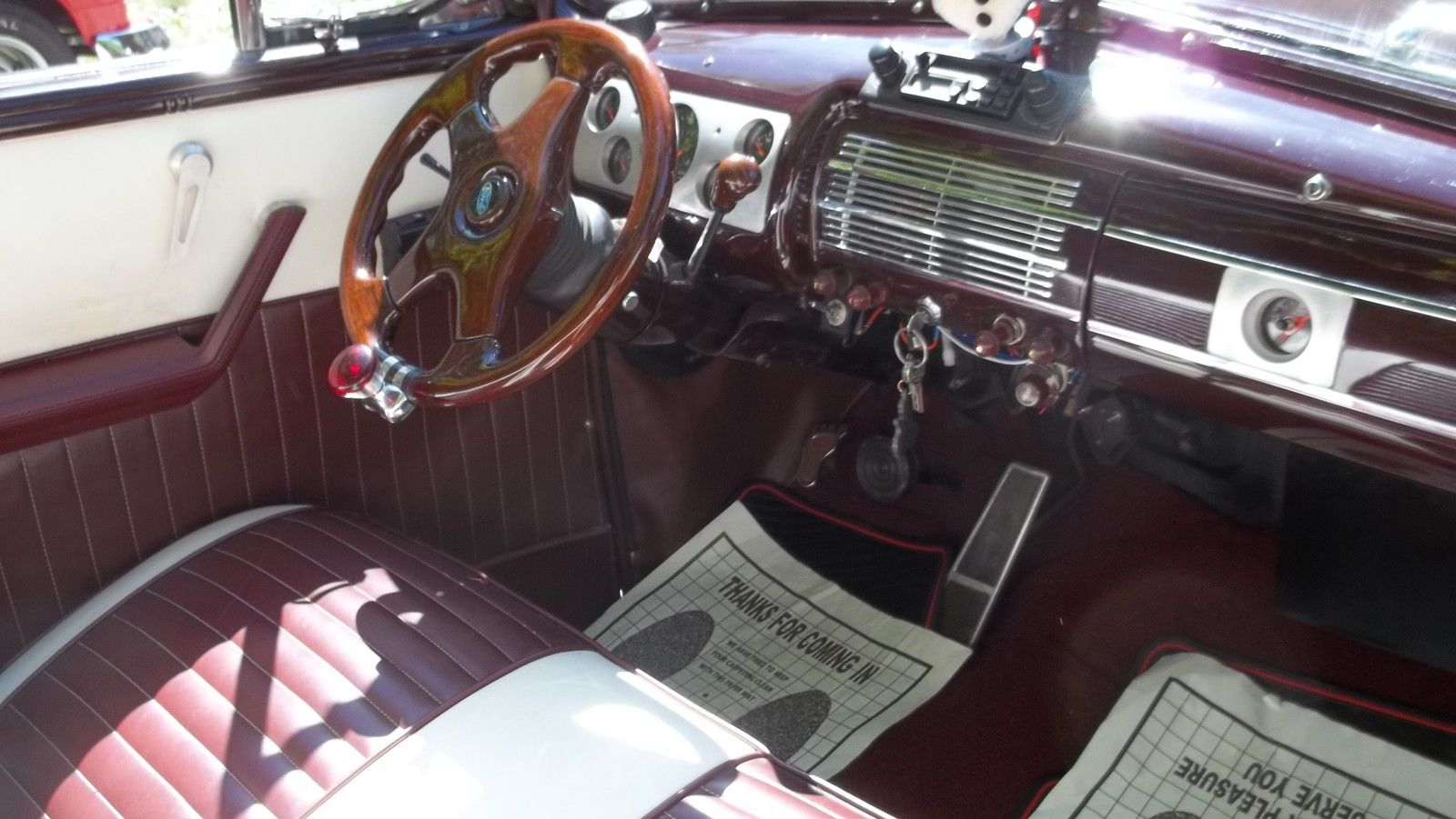 1940 Burgundy Ford Other Convertible