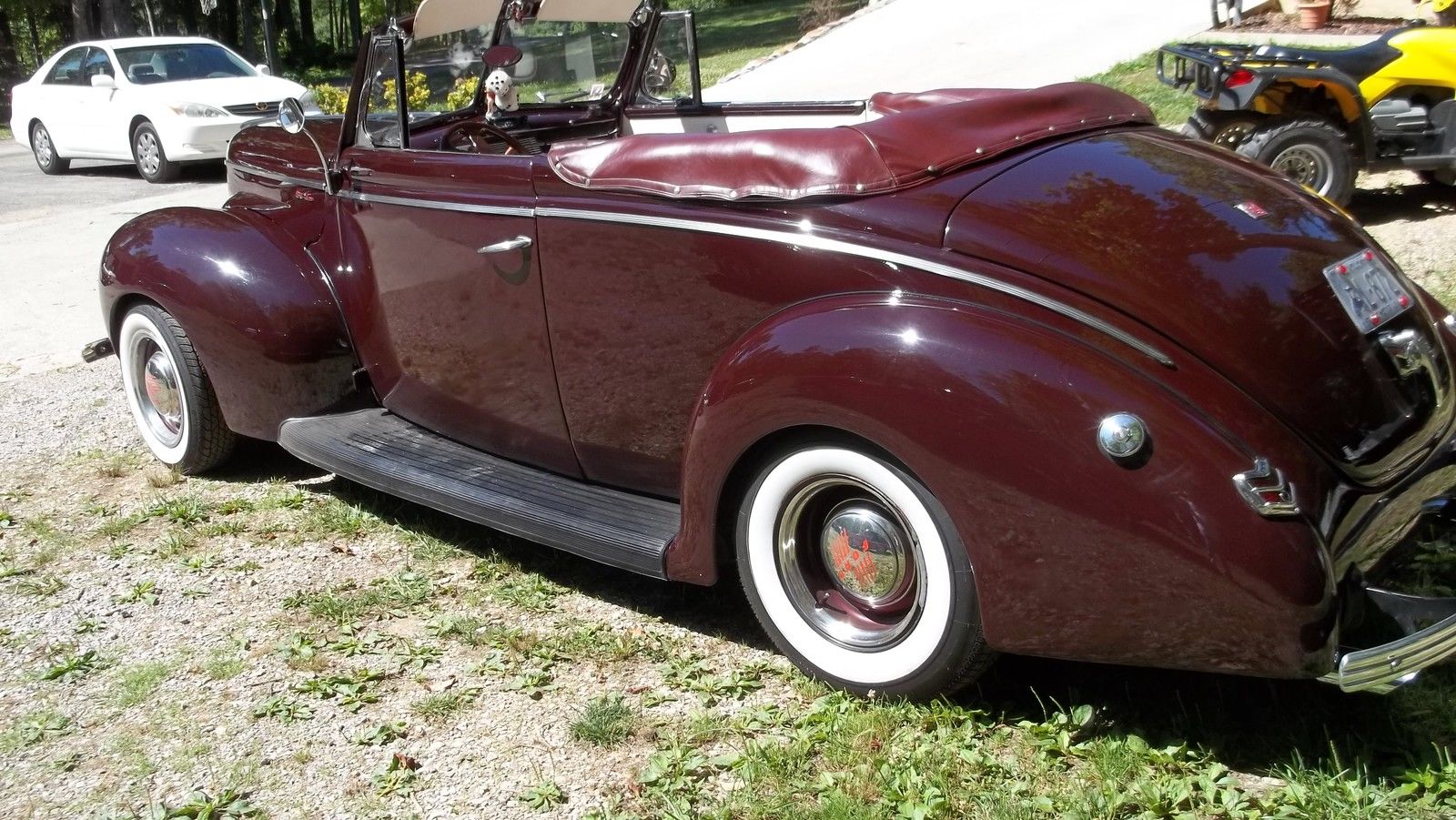 1940 Burgundy Ford Other Convertible