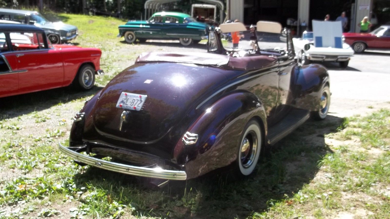 1940 Burgundy Ford Other Convertible