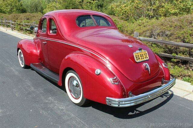 1940 Red Ford Coupe Coupe