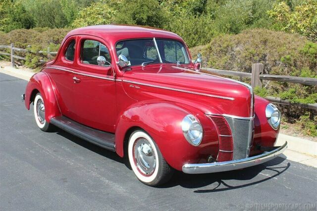 1940 Red Ford Coupe Coupe