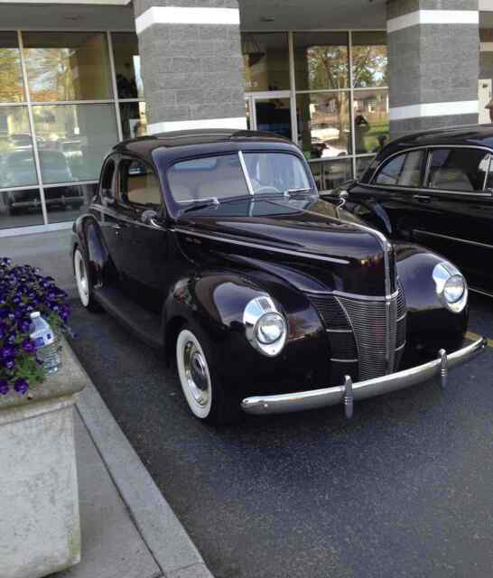 1940 Black Ford Coupe