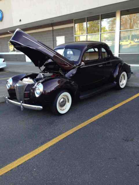 1940 Black Ford Coupe
