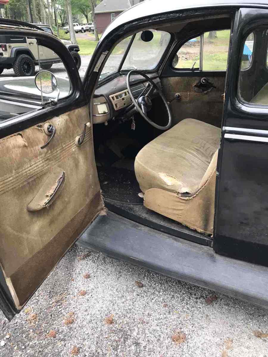 1940 Black Ford Coupe